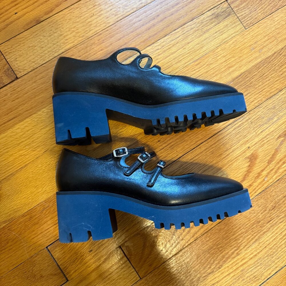 Carel Paris Platform Mary Janes Size 37